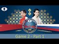 FIDE Women's World Championship Match 2020. Game 2 | PART 1 |