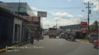 Frontera Costa Rica Panamá enero 2013.mp4