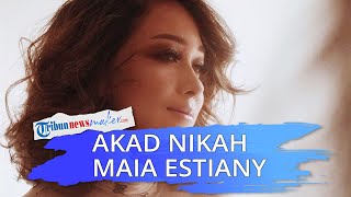 Deretan Momen Haru Akad Nikah Maia Estianty