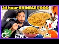 Eating Chinese Food for 24 Hour Food Challenge  | Veggie Paaji