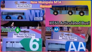 Munipals MTA R1 AA Train, R62 6 Express, \u0026 XE60 Bus Reveal Interview Feat: @Trainman6000