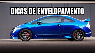 O QUE NÃO FAZER no Envelopamento do NEW CIVIC 2008 G8 AZUL: Dicas Cruciais!