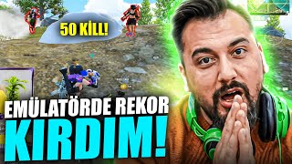 (50 KİLLS😮) EMÜLATÖR'DE REKOR KIRDIK!! | PUBG MOBILE