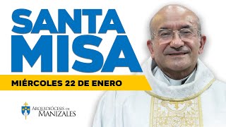 MISA DE HOY miércoles 22 de enero 2025, Padre Rigoberto Rivera Ocampo, Arquidiócesis de Manizales