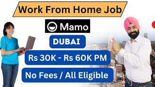 Work From Home Jobs at MamoPay | Earn Rs30K-60K/Month | No Fees, No Investment | Apply Now