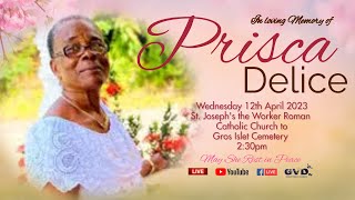 In Loving Memory of Prisca Delice