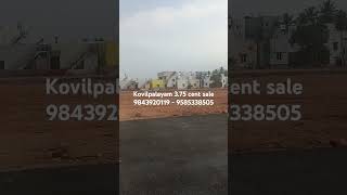 Kovilpalayam to thudiyalur road 3.75 cent residential site north face sale low budget DTCP site