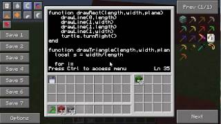 Minecraft ComputerCraft Tutorial 11 - Custom Turtle API