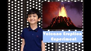Volcano science experiment | Vinegar and Baking soda experiment for kids