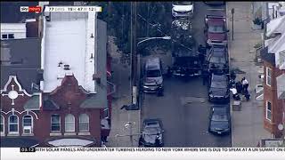 Philadelphia shooting of 6 police officers in raid (USA) - BBC & Sky News - 15th August 2019