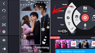 Happy Anniversary Video Editing | Anniversary Video Editing KineMaster | Anniversary Templates