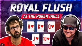 Best Royal Flushes at the Poker Table