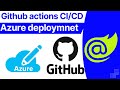 how to deploy blazor app to Azure using GitHub Actions | CI/CD