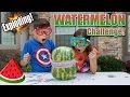 EXPLODING WATERMELON CHALLENGE!