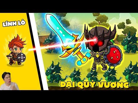 PobbRose LÍNH LỎ vs ĐẠI QUỶ VƯƠNG !!! PobbRose Siêu Dũng Sĩ | Knight Hero Adventure