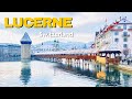 Lucerne , City in Switzerland 4k | Christmas Market in Luzern _ Pilatus !