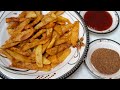 home made potato chips/by kitchen with Dua Noor