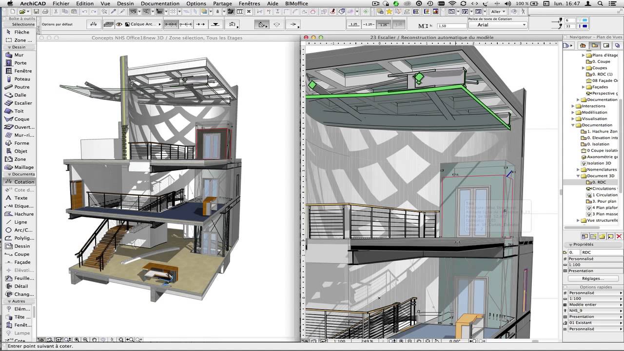 Как перенести чертеж из архикада в 3д макс