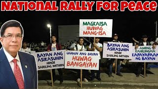 NATIONAL RALLY FOR PEACE