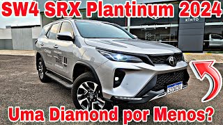 Toyota SW4 SRX Plantinum 7L 2024 - Visual de Diamond E Preço de SRX! Vale A Pena? Teste Completo!