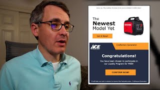 Ace Craftsman Generator Email Scam, Explained