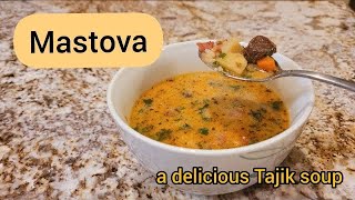 How to make simple Tajik Soup (Mastova/Мастова) Recipe