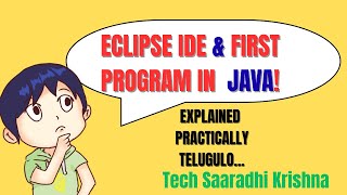 How to Use Eclipse IDE in Telugu | Java Program to Add Two Numbers