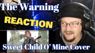 Sweet Child O’ Mine Cover - The Warning Live from Redwings Arena NL Mexico, REACTION !!