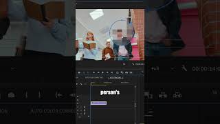 Auto Track \u0026 Blur People's Faces In Premiere Pro