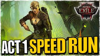 POE NOOB DOES A SPEED RUN!