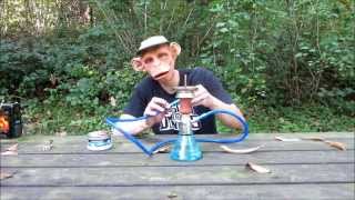 Test chicha tuyau Lulava Mini Mya Starbuzz Blue Surfer