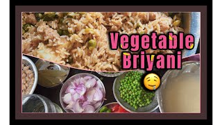 Tasty vegetable briyani