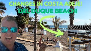 NEW in Costa Adeje 2025! Del Duque Beach Tenerife \u0026 important announcement! 🌴☀️