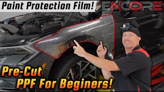 Precut PPF Installation Training For Beginners On A 2025 Kia K5 Front Fender