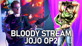 Bloody Stream (JoJo's Bizarre Adventure OP2) - Metal Cover || Billy Qvarnström