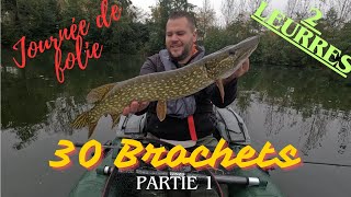 30 BROCHETS en 1 journée (peche au leurre @julienmultifishing )