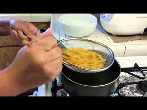 Cooking Chinese Egg Noodle Cooking Chinese Egg Noodle