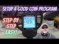 Nokta Makro Legend: How-to Setup a Coin Program - Tutorial - Step by Step