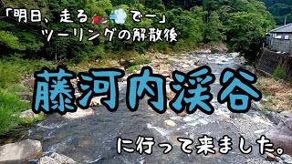 “通勤快速”で「藤河内渓谷」へ