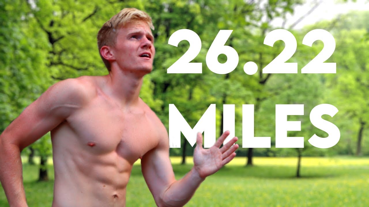 I Ran A Marathon Without Training | 26 MILES - YouTube