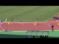 2018.8.18全国小学生陸上競技交流大会 男子4×100mリレー予選1組