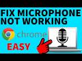 How to Enable / Fix Microphone Not Working in Google Chrome - 2025