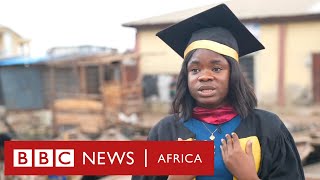 'I want to inspire other girls in Makoko to go to school' - BBC Africa