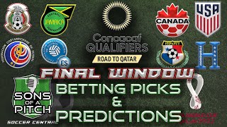CONCACAF World Cup Qualifying 2022 Betting Picks and Predictions | March Final Window