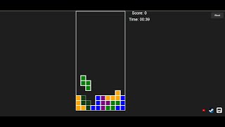 Stacker: The javascript Tetris clone