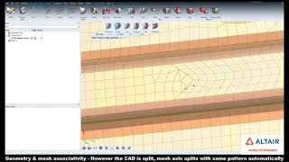 Learn HyperWorks Interface - Geometry Split Nodes