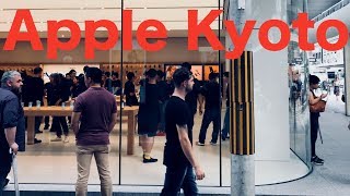 【開店祝賀動画】Apple 京都　開店二日前の様子 #apple