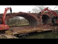 pontryfydd railway bridge bodfari demolition