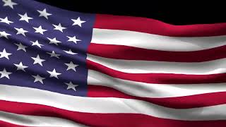 USA Flag Animation - United States