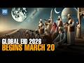 Eid al-Fitr 2026: Global Celebrations Begin March 20 as Moon Sighting Splits Dates Across Regions |